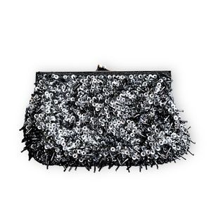 ✧ Beaded sequined purse clutch with strap